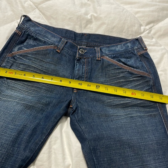 DIESEL RELAXED BOOT CUT SLIGHTLY FLARED DENIM JEANS 100% Cotton Size 30 EUC - Picture 8 of 17